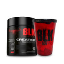 Creatine 300g  BLK PERFORMANCE +Copo Exclusivo BLK - Creatina 100% Pura Monohidratada - Sem adição de carboidratos