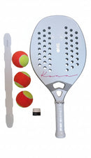 Raquete Beach Tennis Kona One White 2025 + BRINDES