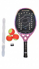 RAQUETE VISION PRO STRANGE 2026 + PROTETOR + OVERGRIP + BOLAS