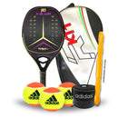 Raquete de Beach Tennis Rakkettone R1 2023 X-BLADE + KIT