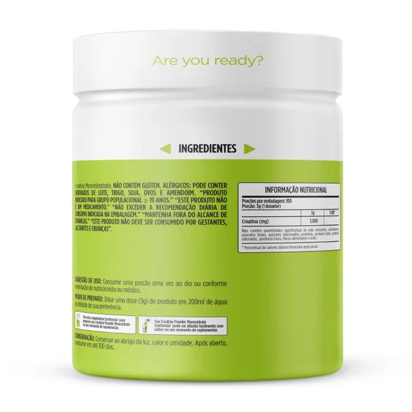 Creatina Powder 300g Pote Synthesize