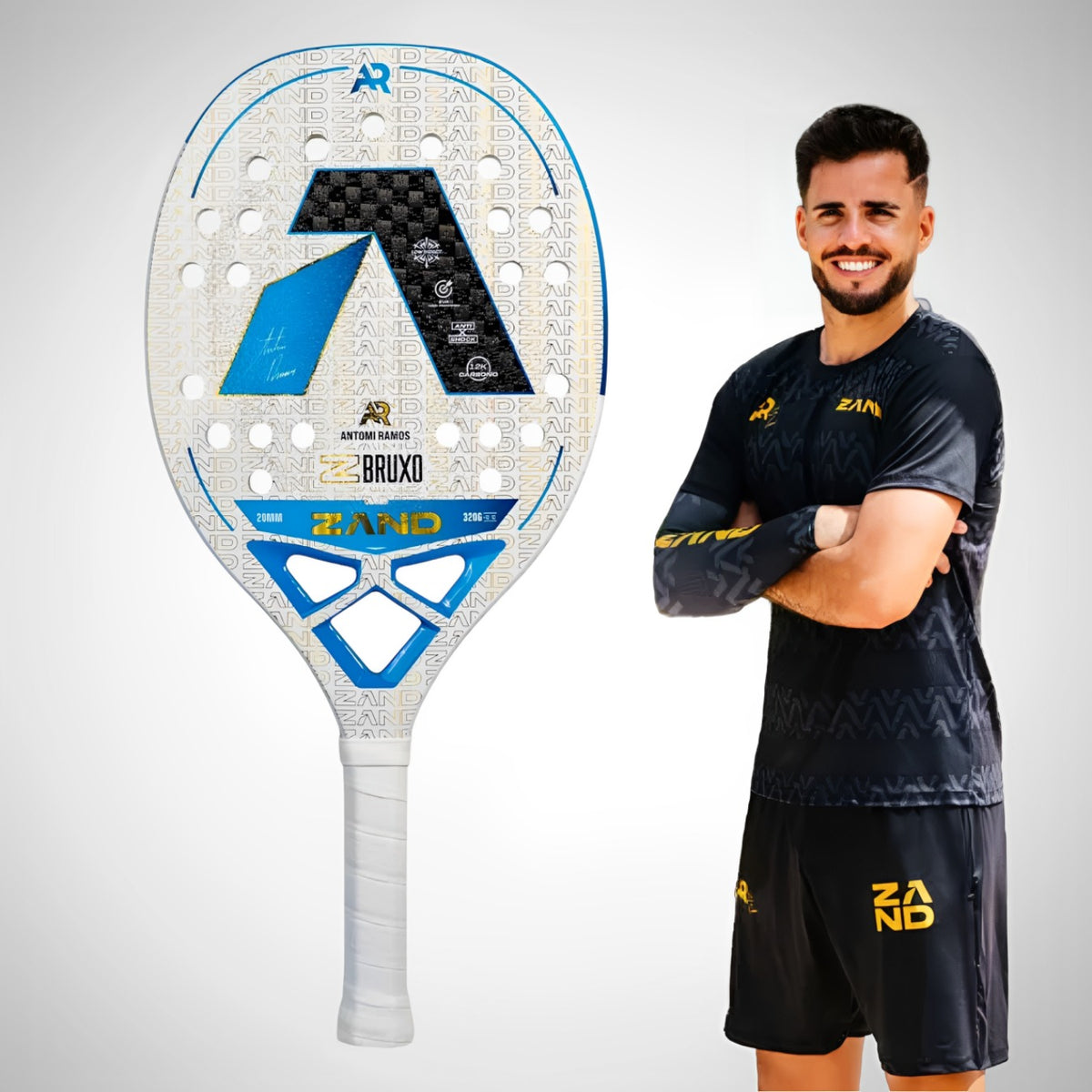 COMPROU, GANHOU: RAQUETE BEACH TENNIS ASSINADA ANTOMI RAMOS - Z BRUXO