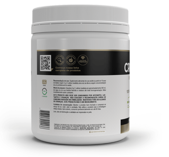 Creatina Creafort Vitafor 300g Selo Creapure