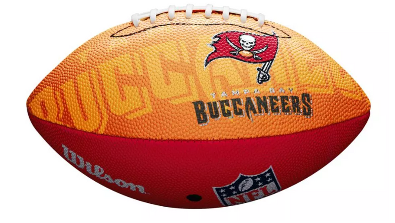 Bola De Futebol Americano Wilson Amarelo Buccaneers