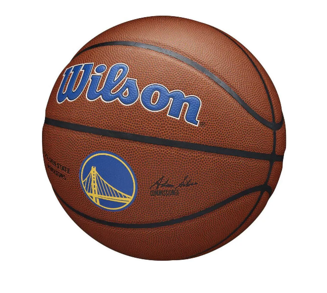 Bola De Basquete Wilson Nba Team Alliance Gs Warriors Tam 7 Cor Marrom