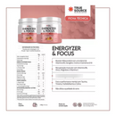 True Energyzer & Focus Fruit Punch 360g True Source