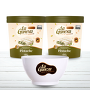 COMBO PASTA DE AMENDOIM LA GANEXA SABOR PISTACHE + BOOL EXCLUSIVO