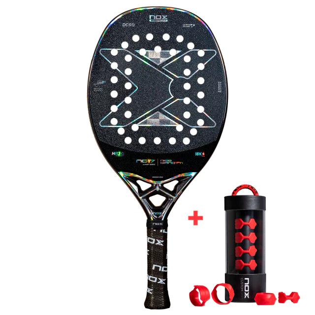 Raquete de Beach Tennis NG17 2025 | NOX - by Nico Gianotti + CAMISA EXCLUSIVA UPGRADE MULTISPORTS