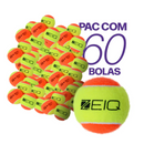 Bola para Beach Tennis Zeiq – Pacote com 60 unidades