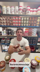 Pasta Amendoim Creme De Avelã La Ganexa Whey Protein 450G