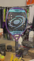 Raquete de Beach Tennis 2026 Vision Magnum Uni + Protetor + Overgrip + Bolas