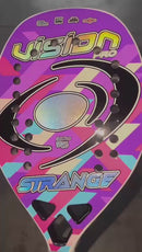 RAQUETE BEACH TENNIS VISION STRANGE 2025 + CAPA E MUNHEQUEIRA EXCLUSIVA VISION PRO