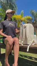 Mochila Raqueteira Beach Tennis Nude Alma Genius