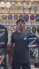 Raquete de Beach Tennis Supernova 18k Zeiq + Mochila Zeiq Pro Azul