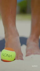 Raquete de Beach Tennis - KONA TRAKTOR ORANGE 2025 - AIRTON RODRIGUES