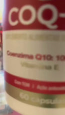 Coenzima Q10 - 60 cap (100mg p/ porção) - Vitafor