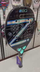 Raquete de Beach Tennis Light Leo Branco Zeiq 2025 – 3K +RAQUETEIRA DE BRINDE