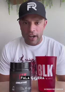 Creatine 300g  BLK PERFORMANCE +Copo Exclusivo BLK - Creatina 100% Pura Monohidratada - Sem adição de carboidratos