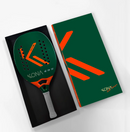 Raquete de Beach Tennis - KONA TRAKTOR ORANGE 2025 - AIRTON RODRIGUES