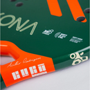 Raquete de Beach Tennis - KONA TRAKTOR ORANGE 2025 - AIRTON RODRIGUES