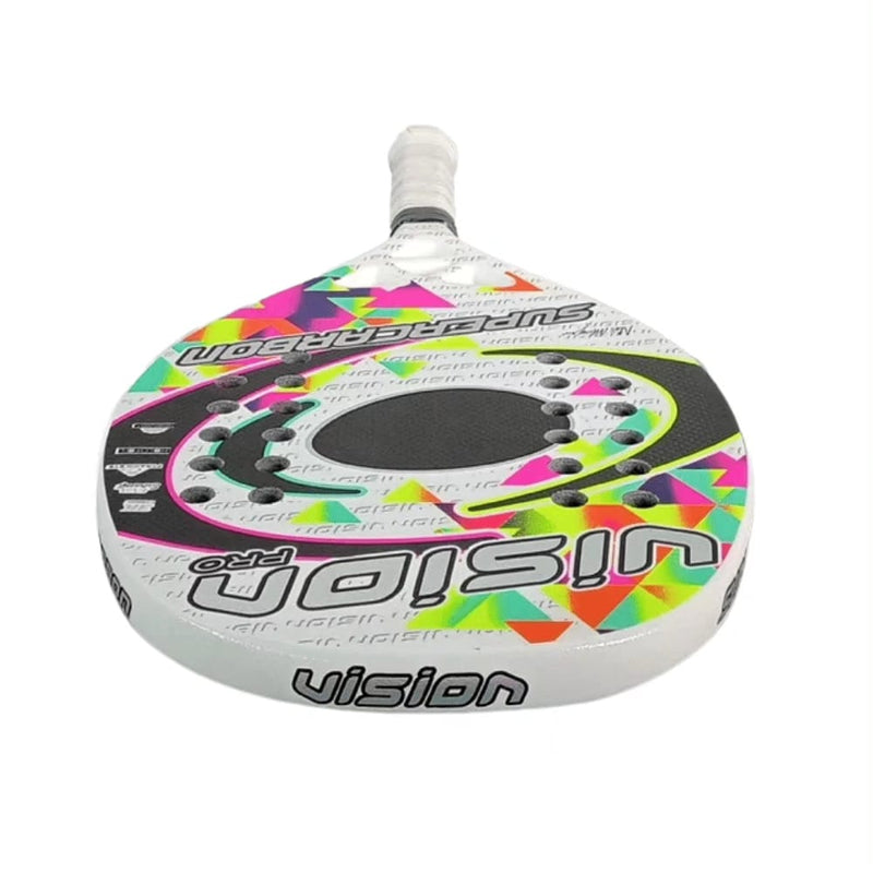 Raquete Beach Tennis Vision Super Carbon - 2023 + Kit