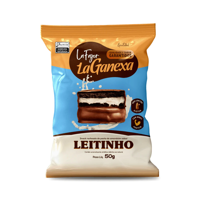 La Fajor de Leitinho com Whey Protein - Display 12 unidades