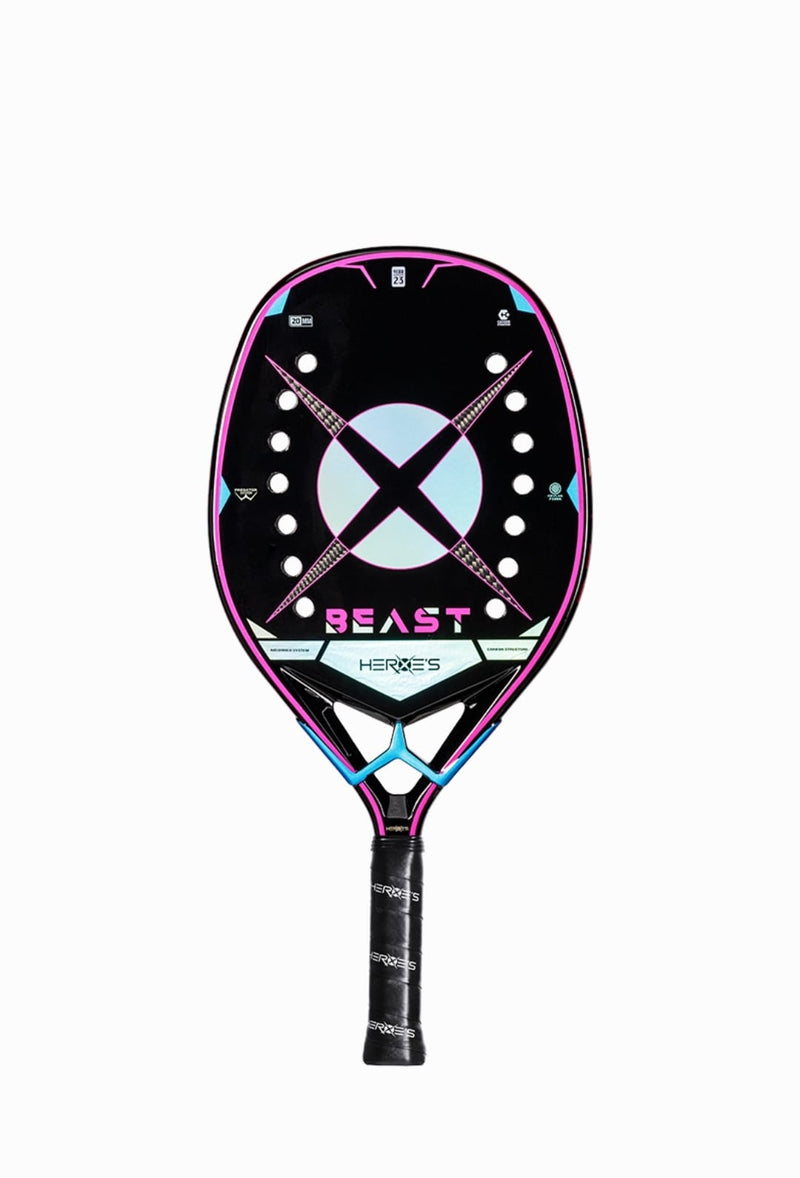 Raquete Beach Tennis Heroe´s Beast 2023 - Carbono 12k