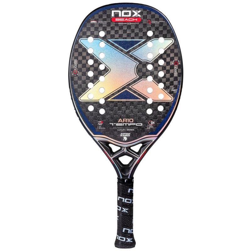 Raquete de Beach Tennis AR10 TEMPO - NOX BEACH + KIT