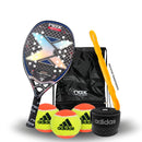 Raquete de Beach Tennis AR10 TEMPO - NOX BEACH + KIT