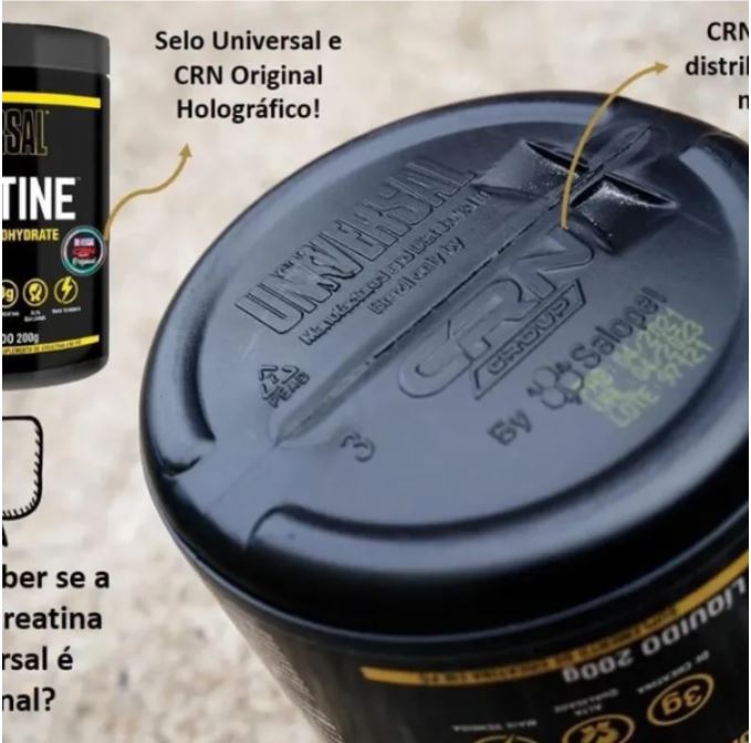 Creatina Monohidratada 2 X Potes Universal Nutrition Total de 400g Importada